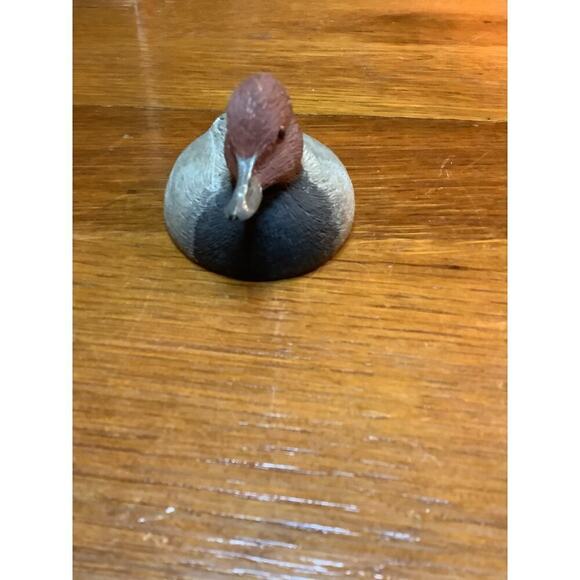 Redd Headed Drake BY J. Sanderson ‘86 Carving 4” - Picture 2 of 8